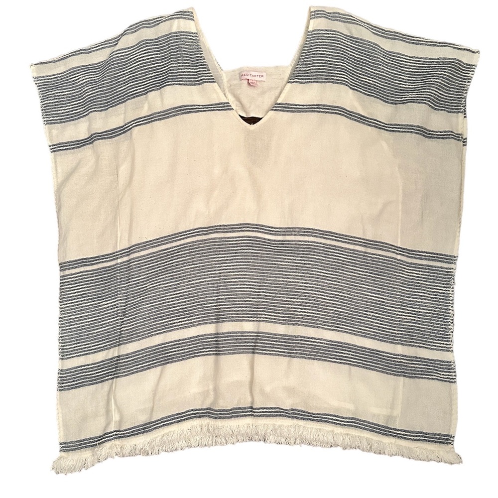 GUC Red Carter Rosa Caftan Striped Swim Coverup - Picture 2 of 8